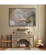 Painting on canvas original acrylic | Framed wall art living room | Unique home  - £462.35 GBP