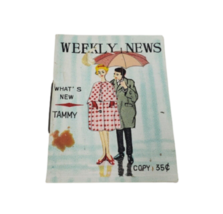 VINTAGE 1960's IDEAL TAMMY WEEKLY NEWS WHAT'S NEW BOOK / MAGIZINE REPLAC... - $9.50