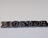 Honda Emblem Metal 6 3/4&quot; x 7/8&quot; Car Motorcycle Unknown - £28.67 GBP