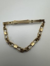 Antique Gold Chain Tie Bar Clip 8cm - $21.78