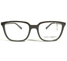 Dolce &amp; Gabbana Eyeglasses Frames DG5029 3159 Dark Brown Square 52-18-140 - $93.29