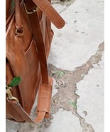 Vintage Coach Brown Leather Messenger Crossbody Bag – Court Collection F... - $1,395.70 MXN