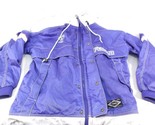 FUERZA ATHLETIC DURABLE BLUE COLD WEATHER ZIP UP INSULATED WINDBREAKER J... - $25.95
