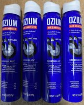 4 Pack - Ozium Air Sanitizer, Carbon Black  3.5 oz - $29.65
