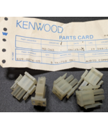 Lot of 5 OEM Kenwood TK-710 Replacement Secured Connector Housings E09-0... - $21.46 CAD