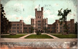 1907 Eastern Illinois State Normal School Charleston IL Hand Colored Postcard - £11.91 GBP