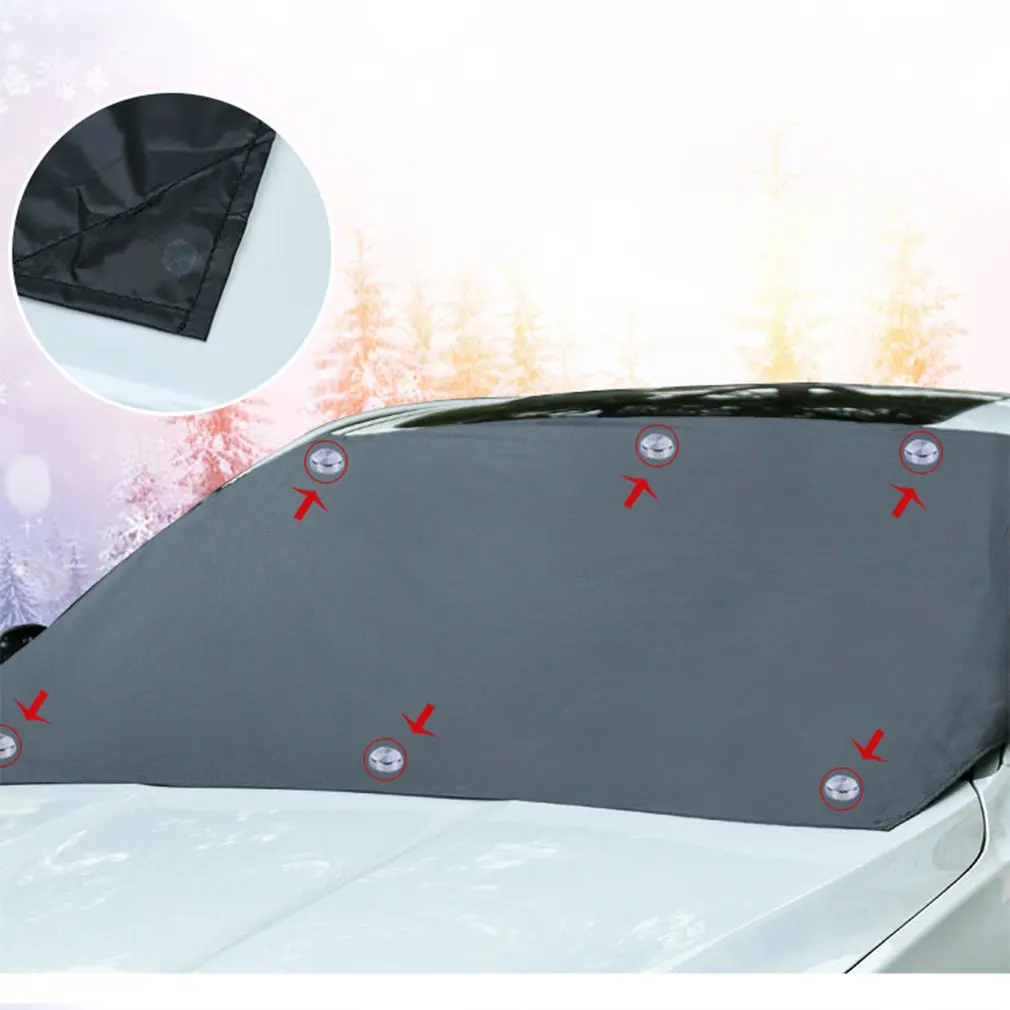 Car Windshield Snow Cover Frost Guard Protector Magnetic Windshields Frost Ice - £8.32 GBP+