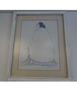 1970&#39;s R.C Gorman Navajo Native Indian Woman Litho Print Framed Art, Cus... - $99.00