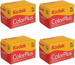 4 Rolls Of Kodak Colorplus 200 Asa 36 Exposure - £49.54 GBP