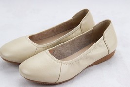 Fashion Brand Women Shoes Leather Ballerina Ballet Flats Foldable And Portable T - £28.97 GBP