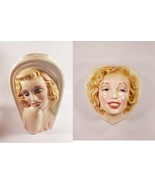 Lot of 2 &quot;Estate of Marilyn Monroe&quot; Ceramic Pieces, Vase and Trinket Box - £93.41 GBP