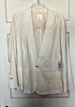 Lauren Conrad Women&#39;s Ivory Tusk Blazer Size XL - $29.10