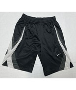 Nike Men&#39;s Black Drawstring Basketball Shorts Size Small Dri Fit Baggy a... - $13.93