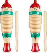 2 Pieces Colorful Fish Shaped Guiro Instrument Latin 9.06 x 6.3 x 2.2 in... - $17.82
