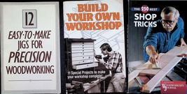 Lot of 3  pocket books: Jigs, Workshop, Shop Tricks - €4,63 EUR