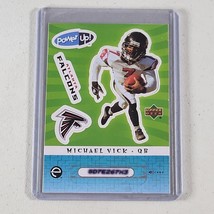 Michael Vick #PU-2 Card Falcons Football QB 2004 NFL Upper Deck Power Up - £5.39 GBP