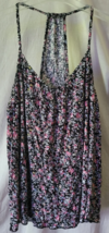 Women&#39;s Unbranded Pullover Breast Lined T-Back Shirt Flowers Lightweight... - $11.99