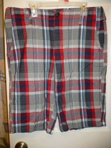 Boy&#39;s Arizona Chino Shorts Cabaret Red Size 16 Slim New W Tags - £12.28 GBP