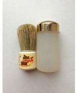 Vintage Shaving Brush TRIUMPH with case, Czechoslovakia 60&#39;s, Natural br... - £12.50 GBP