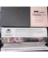 Calista TrianglPRO Triangl Pro Heated Hair Detailer Brush Fancy Floral - $472.89 MXN