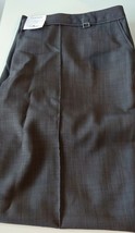 Ladies EX M&amp;S Classic Charcoal Straight Leg Formal Trouser Size 22 Extra Short - £18.32 GBP