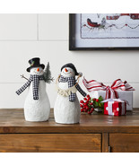 Holiday Snowman Figurine with Tree and Joy Accent (Set of 4) - $132.34 CAD