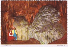 Virginia Postcard Luray Caverns Of Luray Color Cascades - £2.32 GBP