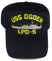 USS OGDEN LPD-5 HAT CAP USN NAVY SHIP AUSTIN CLASS OGGIE DOGGIE AMPHIBIOUS - £18.16 GBP