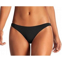 $88 Vitamin A Women&#39;s Hipster Bikini Bottom Black Size M/8 NWOT - £9.64 GBP