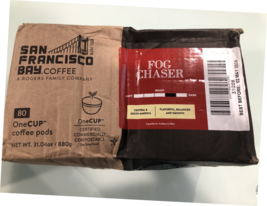SAN FRANCISCO BAY ONE CUP FOG CHASER ROAST KCUPS 80CT - $55.00