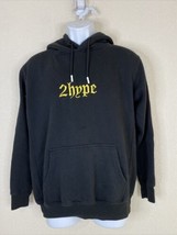 2Hype Hype Men Size s Black Floral Roses Embroidered Hoodie Kanagaroo Po... - £8.24 GBP