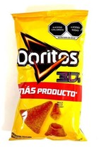 Sabritas Doritos 3D 45g Box with 5 bags papas snacks authentic from Mexico - $22.72