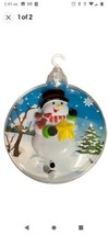 Motion Activated Sensor Light Up Musical Christmas Ornament Decoration Snowman - £8.02 GBP