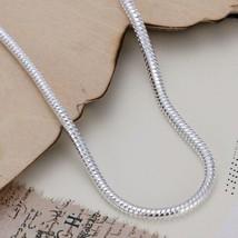 925 Silver 3MM Snake Chain Bracelets Bangle - £5.60 GBP
