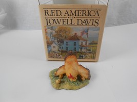 Vintage Lowell Davis figurine “Goldie And Her Peeps” 1987 225283 Chicken Chicks - £11.19 GBP