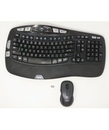 Logitech Wireless Wave Combo K350 Y-R0053 Keyboard M510 Mouse + Receiver - £31.11 GBP