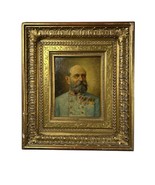 1890 Antique Emperor Franz Joseph Field Warden Oil Painting In Frame-
sh... - $11,400.99 CAD