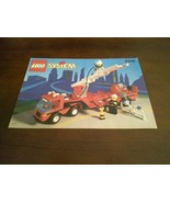 Lego System 6340 Firetruck Instruction Manual Only - £4.66 GBP