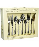  Flatware Service for 12 Stainless Steel Silverware with Hostess Set 89 ... - $1,625.83 MXN
