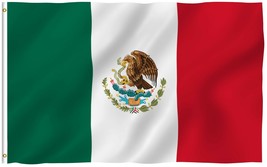 Anley Fly Breeze 3x5 Foot Mexico Flag Mexican MX National Flags Polyester 3X5 Ft - £8.04 GBP