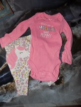 Carter&#39;s Outfit &quot;Every day is Magical With Mommy&quot; Size Preemie Girl&#39;s - $16.00