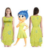 Joy from inside out costume dress disguise women adult size for Halloween - $55.00+