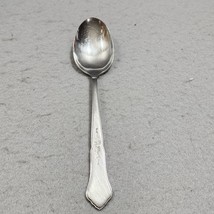 Oneida ASHMORE Floral Design Burnished Handle Dinner Spoon Flatware - $8.68 CAD