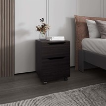 Wengue Nightstand: 1 Door, 1 Drawer - Stylish Bedroom Furniture - $2,153.01 MXN