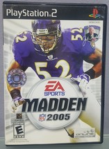 N) Madden NFL 2005 (Sony PlayStation 2, 2004) Video Game - £3.96 GBP