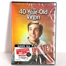 THE 40 YEAR OLD VIRGIN - Full Screen DVD NEW/SEALED - Steve Carrell  - $5.49