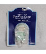 Vintage 80s Uneeda Pee Wees Blond Hair Miniature Pocket Doll NOS - $23.76