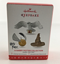 Hallmark Keepsake Christmas Ornament Harry Potter Collection Mini Set New 2016 - £51.39 GBP