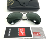 Ray-ban Sunglasses RB3025 AVIATOR LARGE METAL W0879 Polished Gunmetal 58... - $128.69