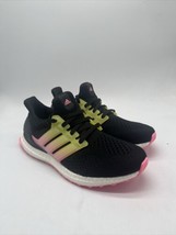 Adidas Ultraboost 5.0 DNA Black/Pink/Green Running Shoes GV8732 Women&#39;s Size 7.5 - £60.71 GBP